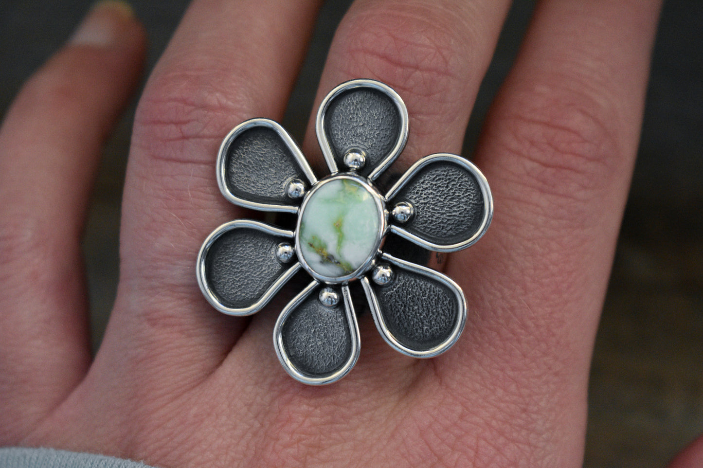 FLORAL RING No. 1 SIZE 8.75