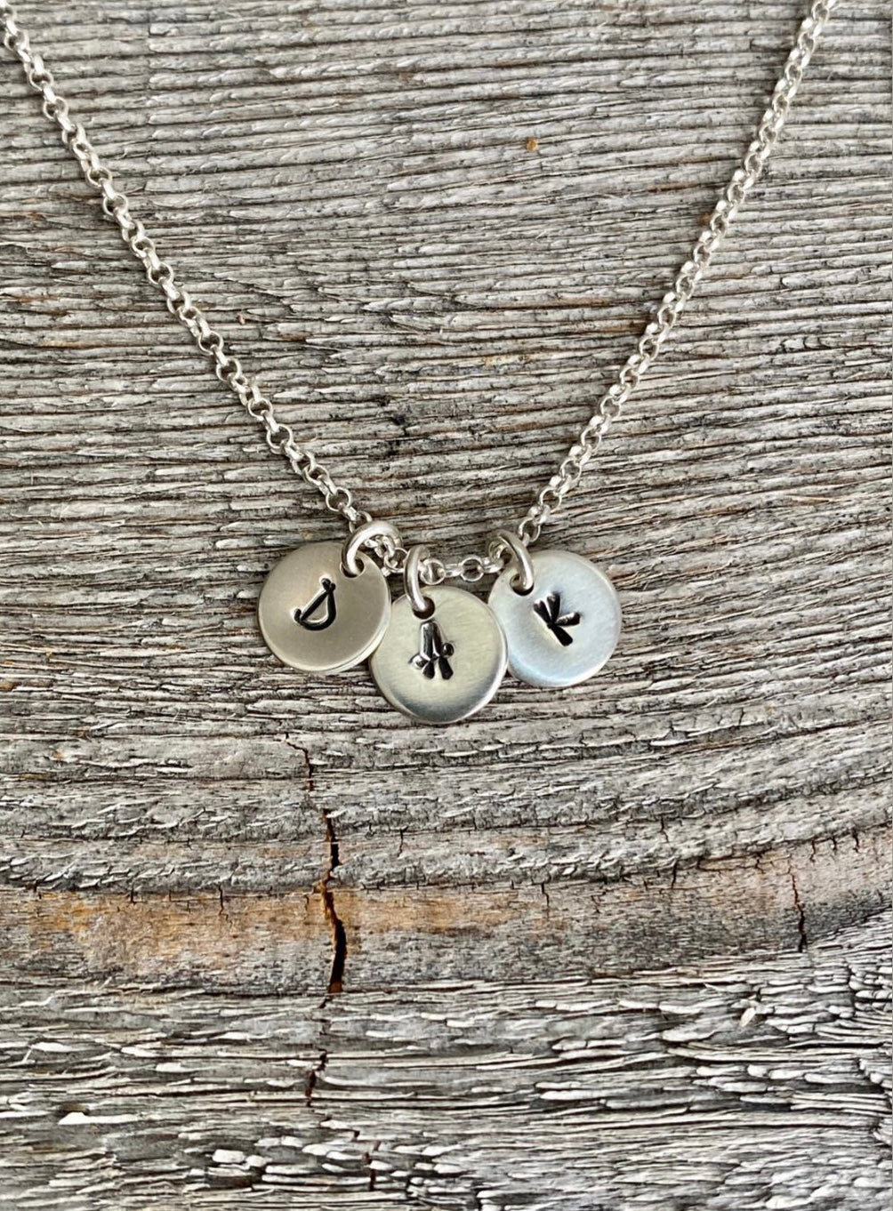 INITIAL CHARM NECKLACE