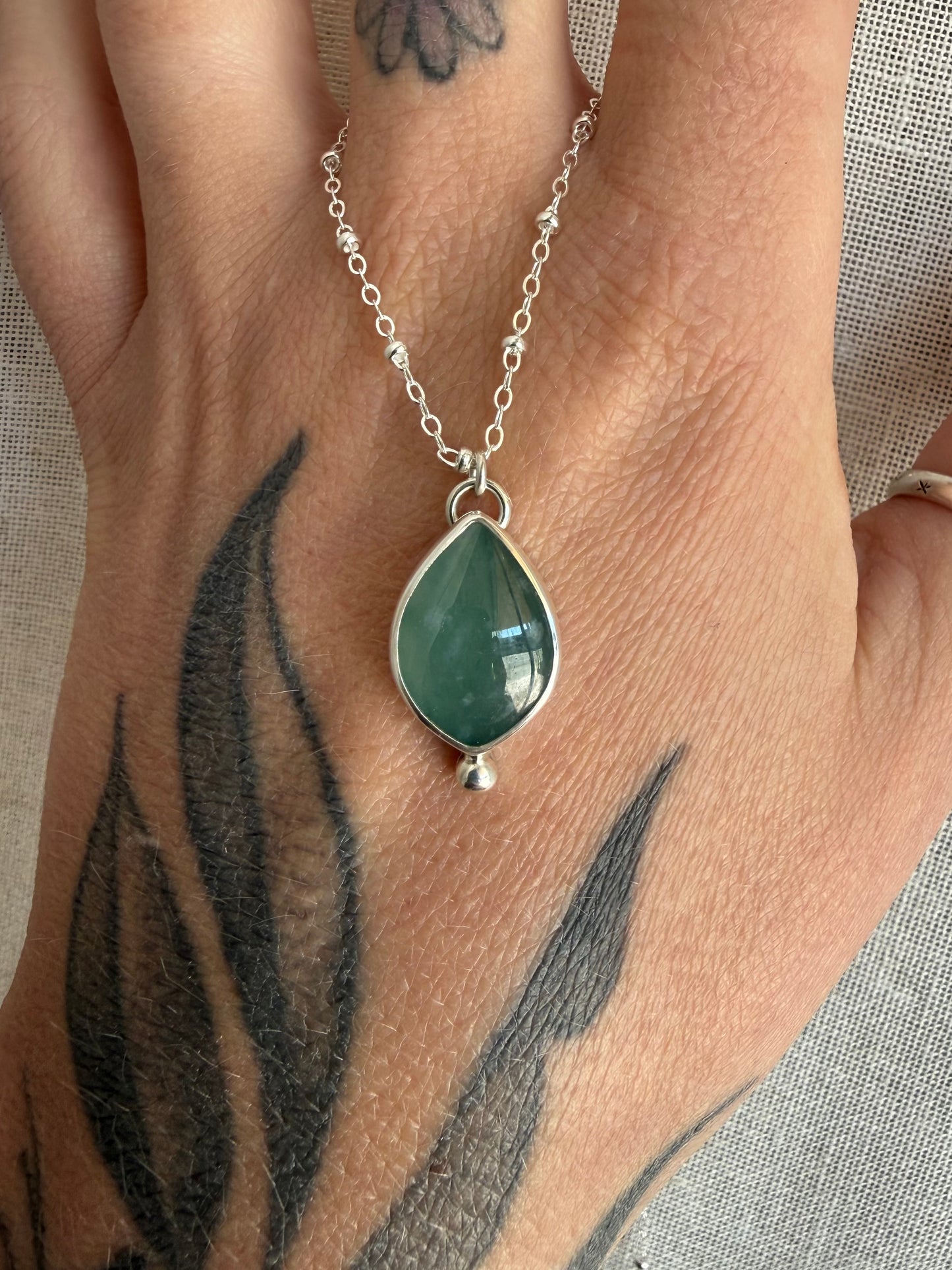 GUATEMALAN JADE PENDANT